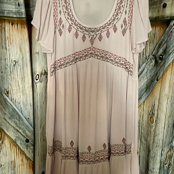 Knox Rose Dresses & Skirts - Embroidered Pink Women's Dress